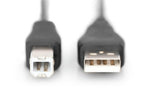 Digitus USB-A - USB-B connection cable, 1.8m
