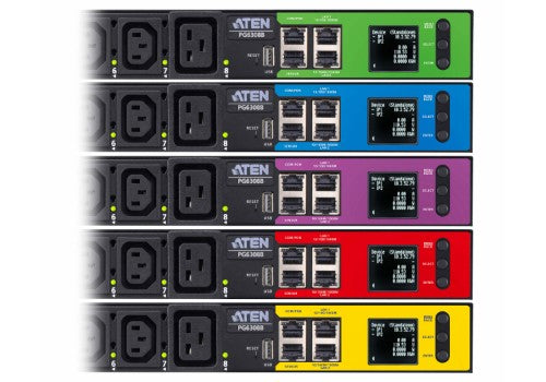 ATEN 32A 8-Outlet 1U Metered & Switched PDU + Free Eco PDU Manager Software