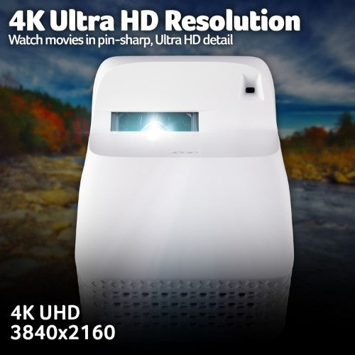 Acer HL1810U DLP Projector - 4K Ultra HD (3840 x 2160), 2800 RGB Laser Lumens, 1000 ANSI Lumens
