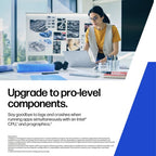 HP ZBook 8 G1i Wolf Pro Security Edition - Data Science Intel Core Ultra 7 255H Mobile workstation 35.6 cm (14") WQXGA 16 GB DDR5-SDRAM 512 GB SSD NVIDIA RTX 500 Ada Wi-Fi 7 (802.11be) Windows 11 Pro AI Workstation, AI PC Silver