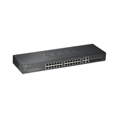 Zyxel GS1920-24V2 Managed Gigabit Ethernet (10/100/1000) Black