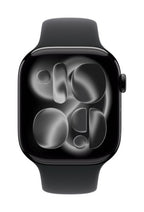 Apple MXM23ZM/A smart wearable accessory Band Black Fluoroelastomer