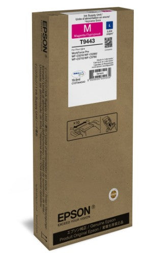 Epson C13T944340/T9443 Ink cartridge magenta, 3K pages 19,9ml for Epson WF-C 5210/5290