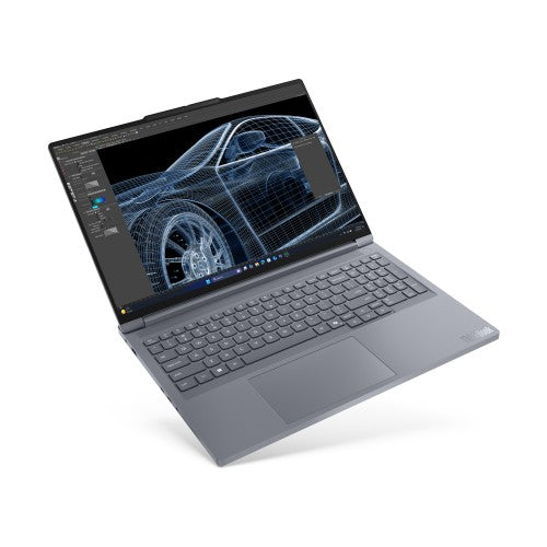 Lenovo ThinkBook 16p G6 ADR AMD Ryzen™ 9 8945HX Laptop 40.6 cm (16") WQXGA 32 GB DDR5-SDRAM 1 TB SSD NVIDIA GeForce RTX 5060 Wi-Fi 7 (802.11be) Windows 11 Pro UK English Grey