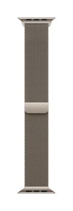 Apple 49mm Natural Titanium Milanese Loop - Large