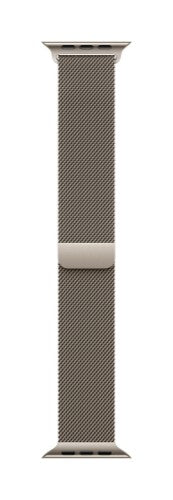 Apple 49mm Natural Titanium Milanese Loop - Large