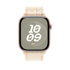 Apple 46mm Starlight/Pink Nike Sport Loop