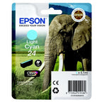 Epson C13T24254012/24 Ink cartridge light cyan, 360 pages 5,1ml for Epson XP 750