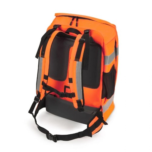 DICOTA Hi-Vis backpack Orange Polyethylene terephthalate (PET), Thermoplastic polyurethane (TPU)