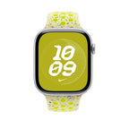 Apple MXU83ZM/A smart wearable accessory Band Yellow Fluoroelastomer