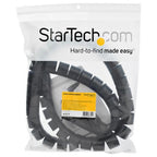 StarTech.com 1.5 m (4.9 ft.) Cable-Management Sleeve - Spiral - 45 mm (1.8 in.) Diameter