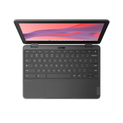 Lenovo 300e Yoga Chromebook Gen 4 MediaTek Kompanio 528 29.5 cm (11.6") Touchscreen HD 8 GB LPDDR4x-SDRAM 64 GB eMMC Wi-Fi 6 (802.11ax) ChromeOS English Grey