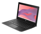 HP Chromebook Fortis G10 Intel® N N100 29.5 cm (11.6") Touchscreen HD 8 GB LPDDR5x-SDRAM 64 GB eMMC Wi-Fi 6E (802.11ax) ChromeOS Black