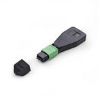 StarTech.com MPO Loopback Plug, Single Mode 9/125 MPO-8 Male Fiber Loopback Adapter, MPO/MTP-APC Connector Loopback Test Plug, MPO Male Loopback Tester