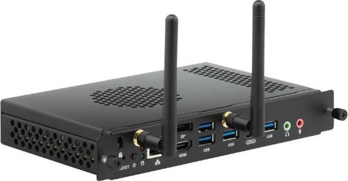 Viewsonic VPC37-W53-G1 PC/workstation Intel® Core™ i5 i5-10400T 8 GB DDR4-SDRAM 256 GB SSD Windows 10 Pro Slot-in PC Mini PC Black