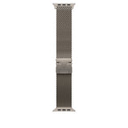 Apple 49mm Natural Titanium Milanese Loop - Small
