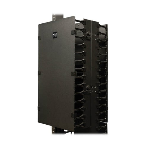 Tripp Lite SRCABLEVRT12 SmartRack 12-in. (30.48 cm) Width High Capacity Vertical Cable Manager - Double finger duct with cover