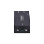 StarTech.com 1-Port Serial to Ethernet Adapter, 802.3af PoE IP Serial Device Server For Remote RS232 Devices, Wall/DIN Rail Mountable, RJ45 LAN to DB9 Serial Converter, TAA