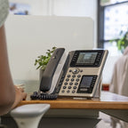 HP Poly Edge E400 IP Phone and PoE-enabled