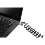 Kensington MicroSaver 2.0 Portable Keyed Laptop Lock cable lock Black 1.8 m
