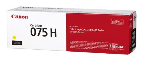 Canon 6366C002/075H Toner cartridge yellow high-capacity, 2.5K pages ISO/IEC 19752 for Canon i-SENSYS LBP-640