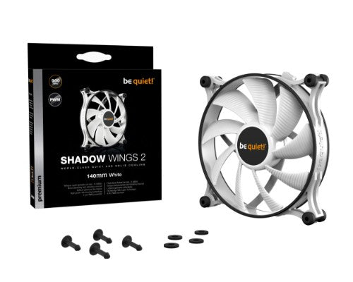 be quiet! Shadow Wings 2 | 140mm PWM White
