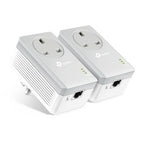TP-Link Passthrough Powerline 600 Starter Kit, 1 Port