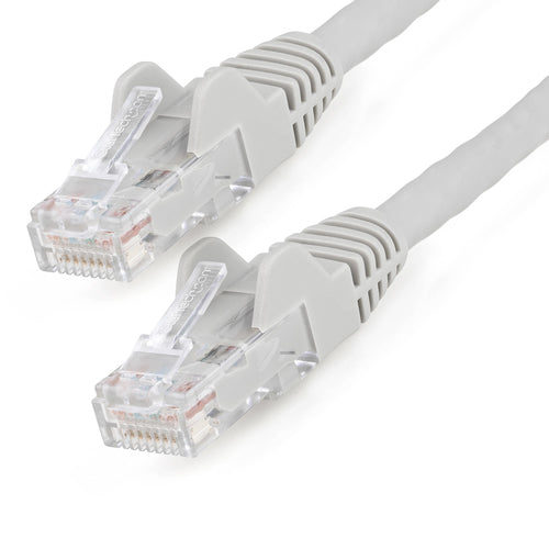 StarTech.com 7m CAT6 Ethernet Cable - LSZH (Low Smoke Zero Halogen) - 10 Gigabit 250Mhz 100W PoE RJ45 10GbE UTP Network Patch Cord Snagless with Strain Relief - Grey, CAT 6, ETL Verified, 24AWG