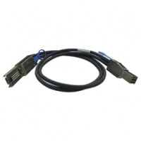 QNAP CAB-SAS20M-8644-8088 Serial Attached SCSI (SAS) cable 2 m Black, Metallic