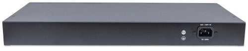 Intellinet 16-Port Gigabit Ethernet PoE+ Web-Managed Switch with 2 SFP Ports, IEEE 802.3at/af Power over Ethernet (PoE+/PoE) Compliant, 374 W, Endspan, 19" Rackmount (UK Power Cord)
