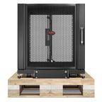 APC NetShelter SX, Server Rack Enclosure, 12U, Shock Packaging, Black, 658H x 600W x 1070D mm