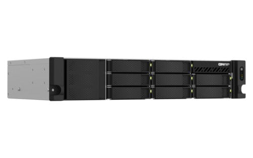 QNAP TS-864EU NAS Rack (2U) Intel® Celeron® 8 GB DDR4 0 TB QNAP Turbo System Black