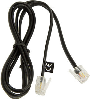 Jabra 8800-00-101 telephone cable Black