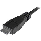 StarTech.com 3ft (1m) USB-C to Micro USB-B Cable, USB 10Gbps, Data Cord, 3A, USB C to Micro-B Data Transfer Cable