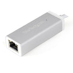 StarTech.com USB-C to Gigabit Ethernet Adapter, Aluminum, Thunderbolt 3 / 4 Compatible, USB Type C Network Adapter