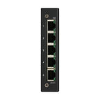 Tripp Lite NFI-U05 5-Port Unmanaged Industrial Ethernet Switch - 10/100 Mbps, Ruggedized, -40° to 75°C, DIN/Wall Mount