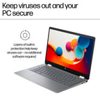 HP Chromebook x360 14b-cd0001na Intel® N N200 35.6 cm (14") Touchscreen Full HD 8 GB LPDDR5-SDRAM 128 GB eUFS Wi-Fi 6 (802.11ax) ChromeOS Silver
