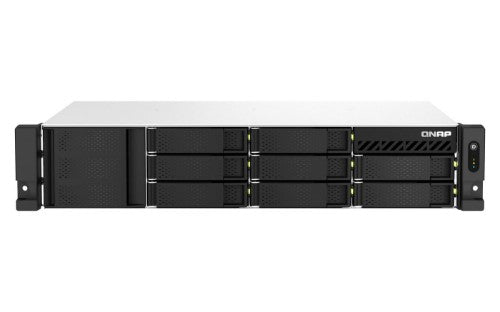 QNAP TS-864EU NAS Rack (2U) Intel® Celeron® 8 GB DDR4 0 TB QNAP Turbo System Black