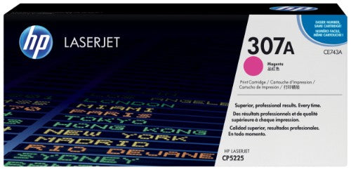 HP CE743A/307A Toner cartridge magenta, 7.3K pages ISO/IEC 19798 for HP CLJ CP 5220