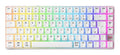 CHERRY XTRFY K33 Compact Wireless keyboard Gaming USB + RF Wireless + Bluetooth QWERTZ German White