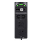 APC Back-UPS Pro, 2200VA/1320W, Tower, 230V, 2x UK and 2x IEC C13 outlets, RGB Lights, Pure Sine Wave, Midnight (Black)