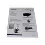 StarTech.com 4U Rack Mount Drawer - 55 lb (25 kg) - 4U Steel Storage Rack Drawer for 19" AV / Sever / Network Equipment Rack or Cabinet
