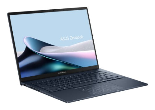 ASUS Zenbook 14 UX3405CA-QL619X Intel Core Ultra 7 255H Laptop 35.6 cm (14") WUXGA 32 GB LPDDR5x-SDRAM 512 GB SSD Wi-Fi 7 (802.11be) Windows 11 Home Blue QWERTY UK English