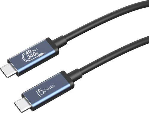 j5create JUC29L08 USB 40Gbps 240W USB Type-C® Cable