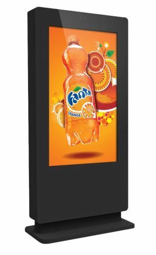 Allsee Technologies OT55E4 Signage Display Kiosk design 139.7 cm (55") Wi-Fi 2500 cd/m² Full HD Black Built-in processor Android 5.1.1 24/7