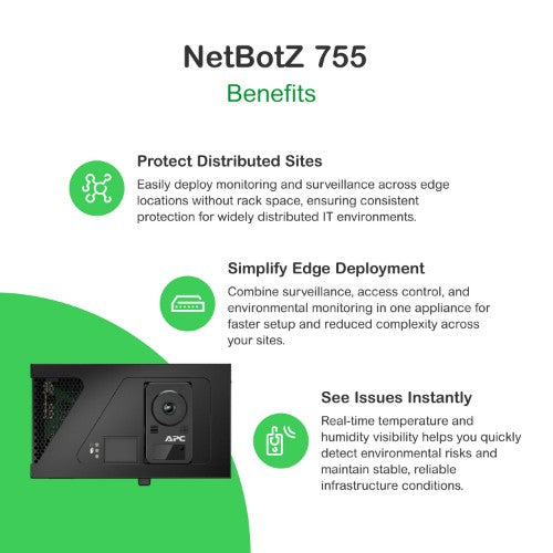 APC NetBotz 755 Wall Mount Appliance for Europe