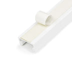 StarTech.com Solid Cable Management Raceway with Adhesive Tape & Cover, 3/4"(19mm)W x 3/8"(11mm)H - 3ft(1m) length, PVC Network/Power Cord Hider/Wall Wire Duct, Max 6 Cables, UL Listed
