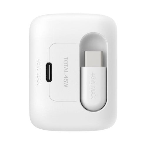 Belkin Retractable GaN Wall Charger 45W