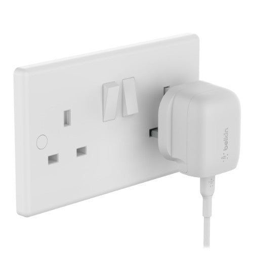 Belkin WCA006myWH Smartphone White AC Fast charging Indoor