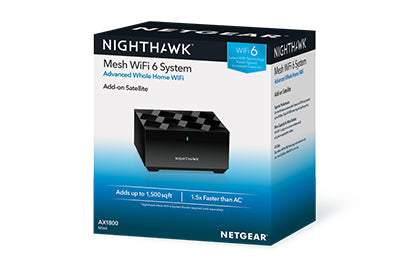 NETGEAR Nighthawk Mesh WiFi 6 Add-On Satellite
